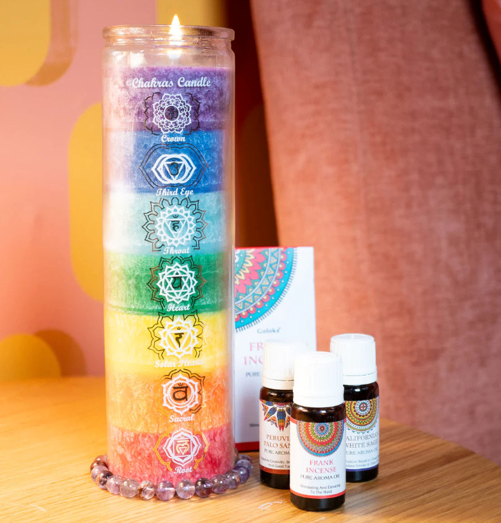 7 Day Chakra Candle