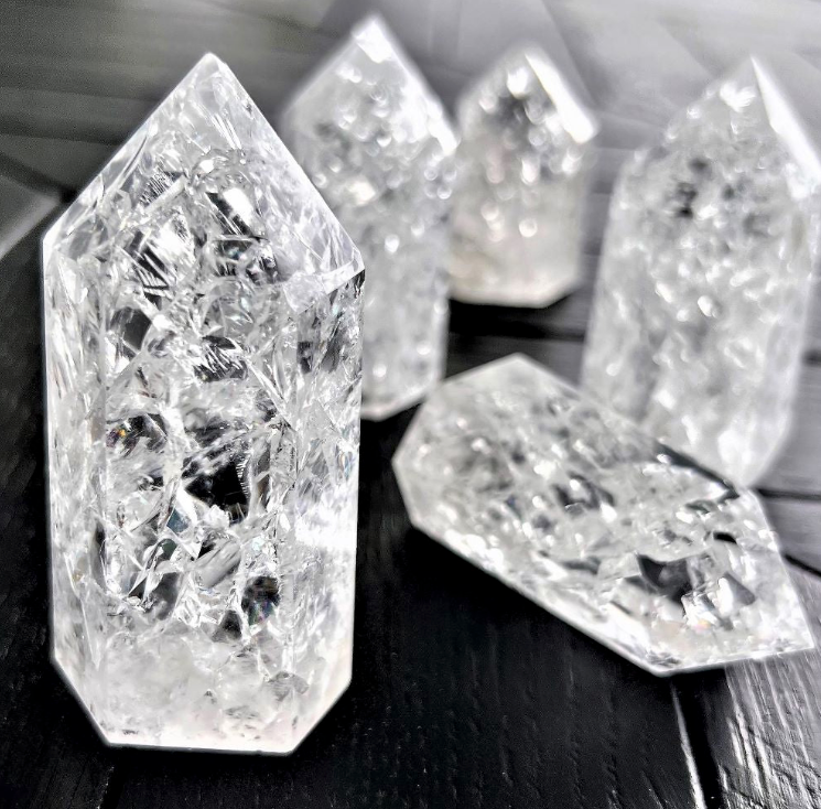 Fire and Ice Quartz Tower