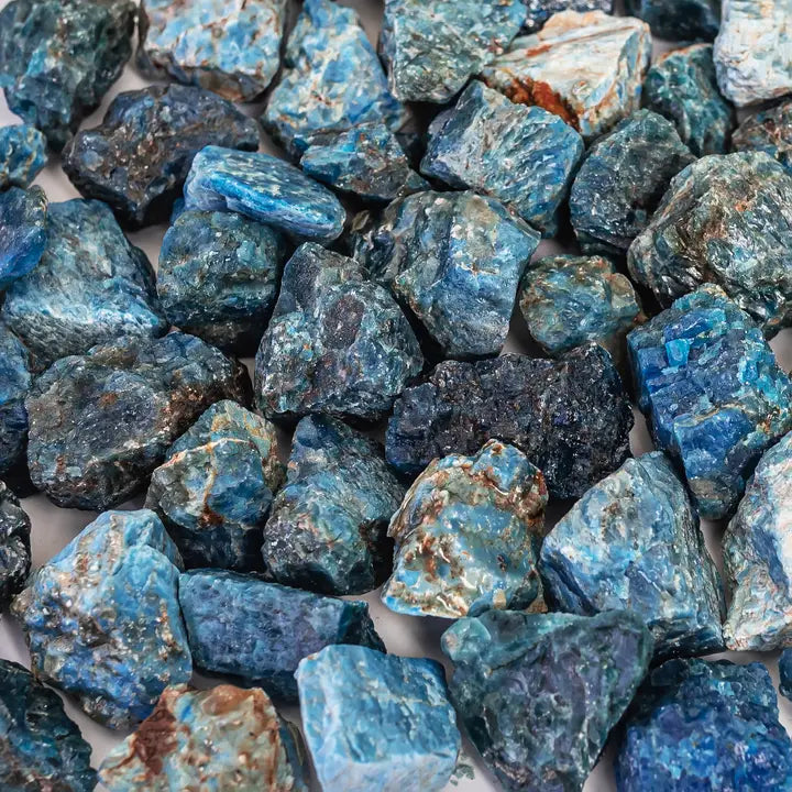 Blue Apatite Rough