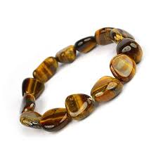 Tiger Eye Tumbled Stone Bracelet