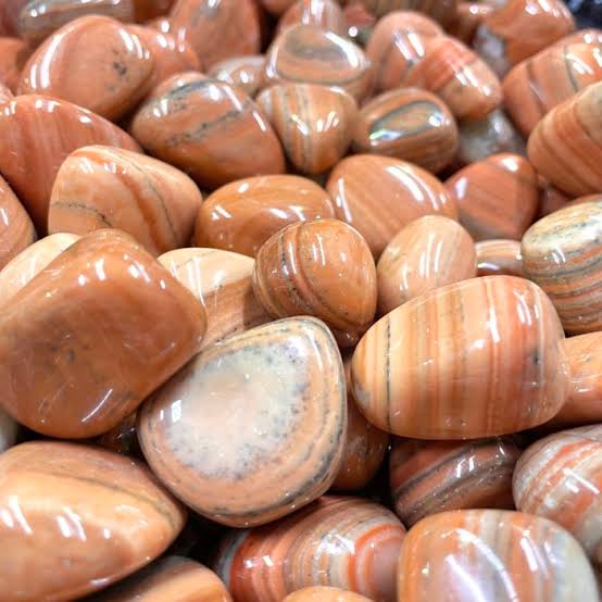 Red Malachite Tumble