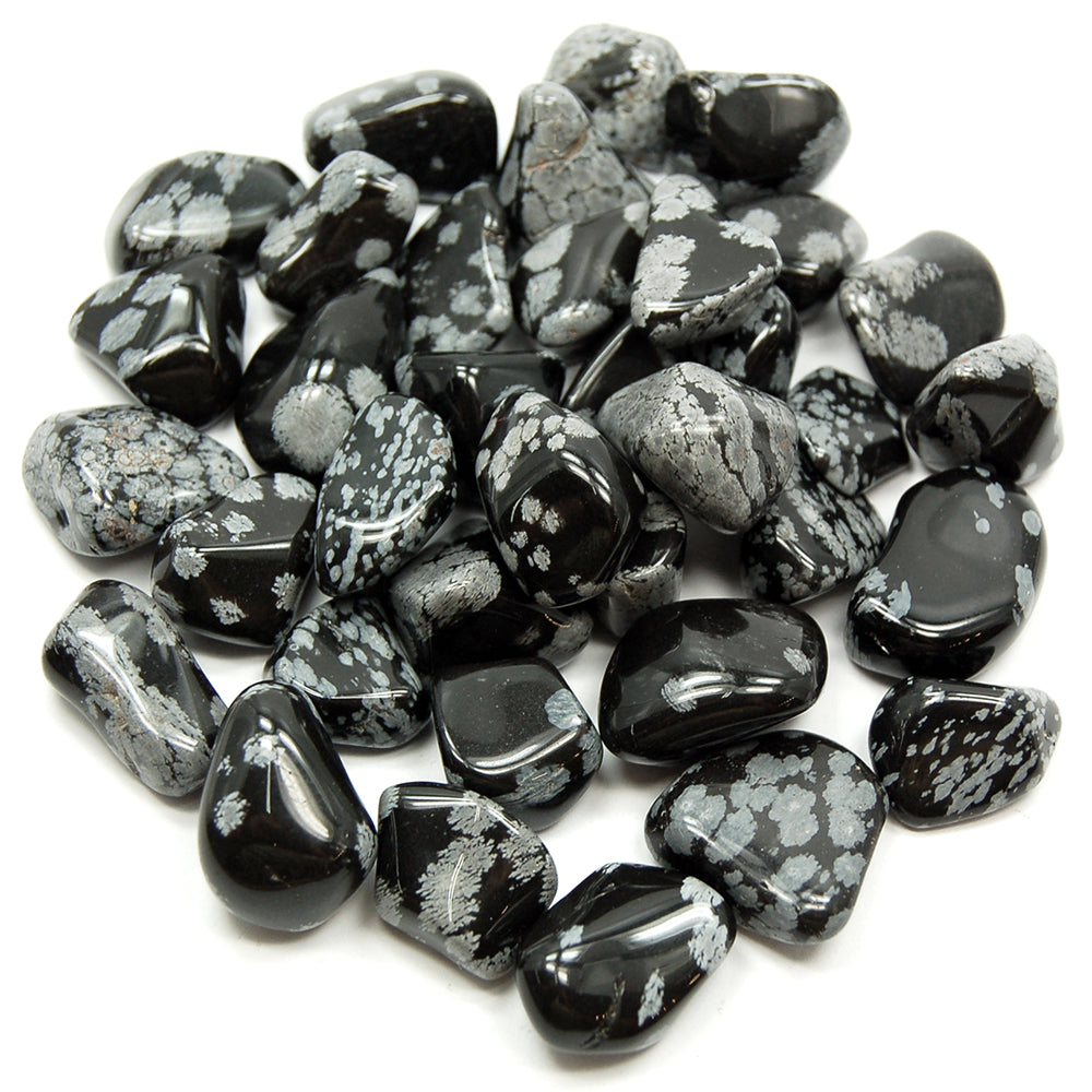Snowflake Obsidian Tumble