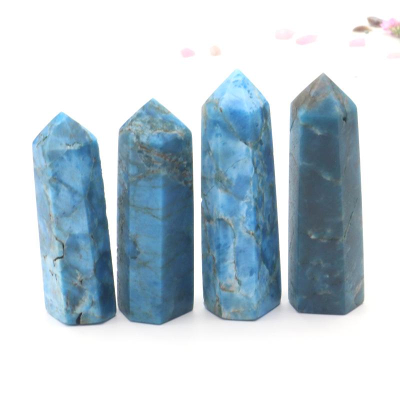 Blue Apatite Towers