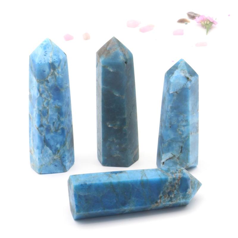 Blue Apatite Towers