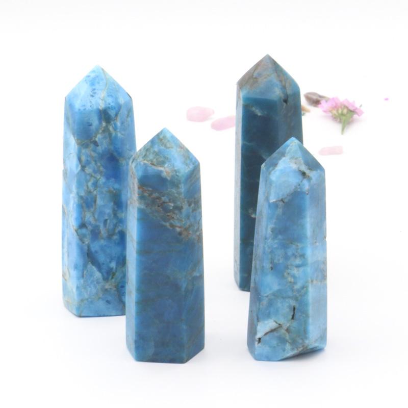 Blue Apatite Towers
