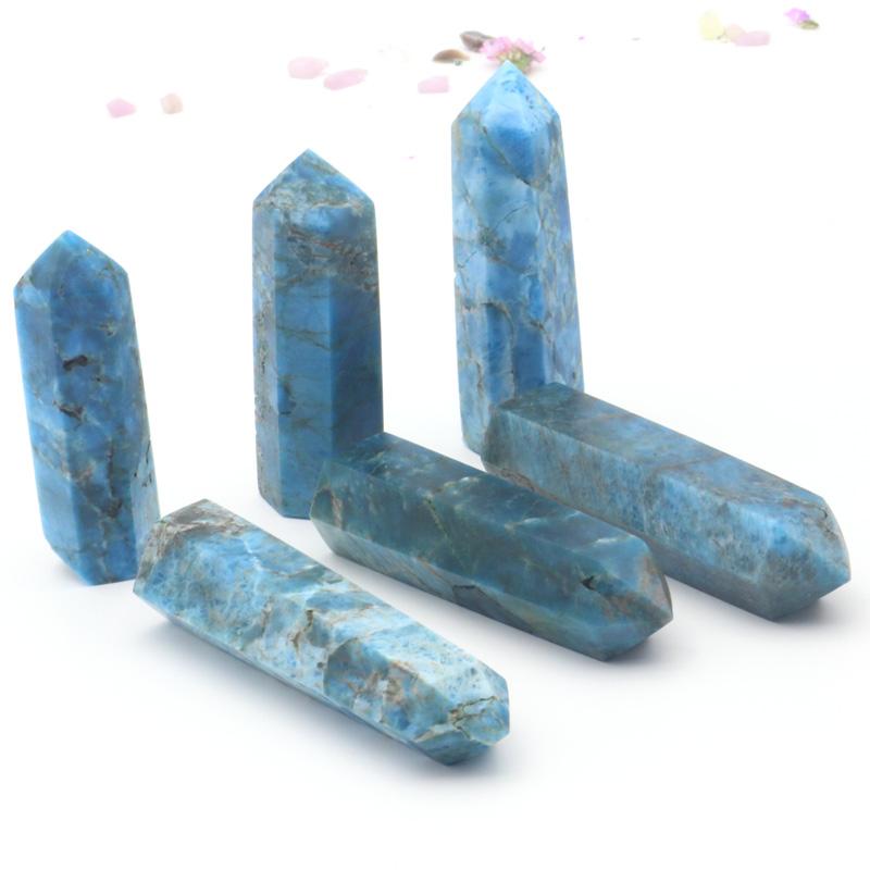 Blue Apatite Towers