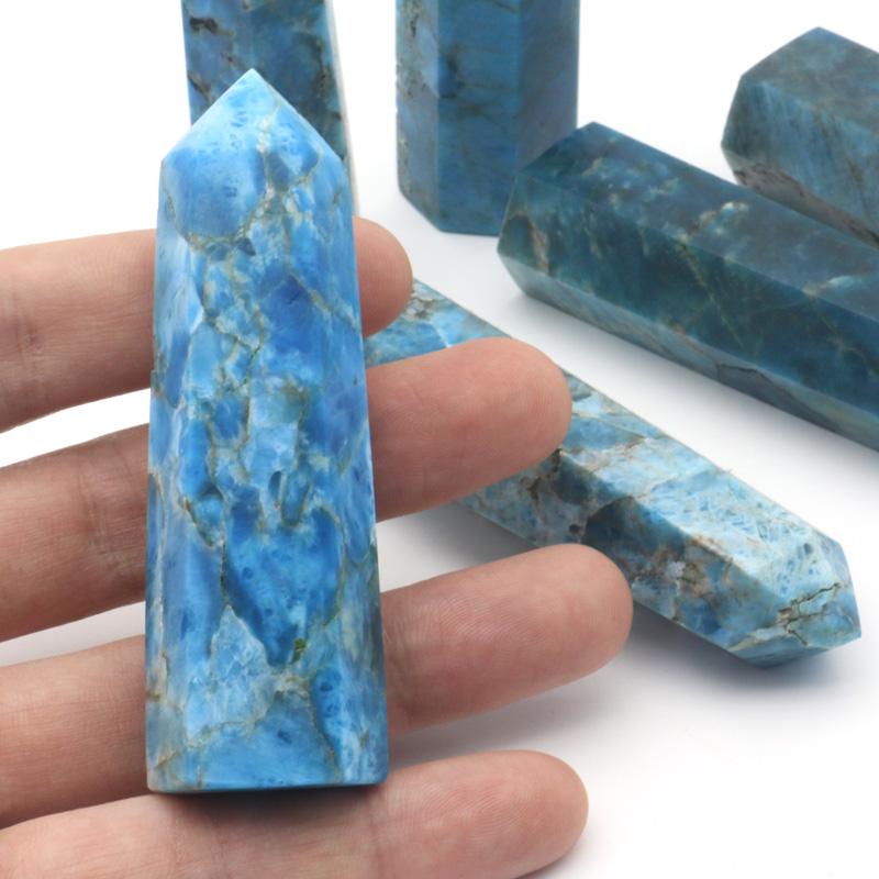 Blue Apatite Towers