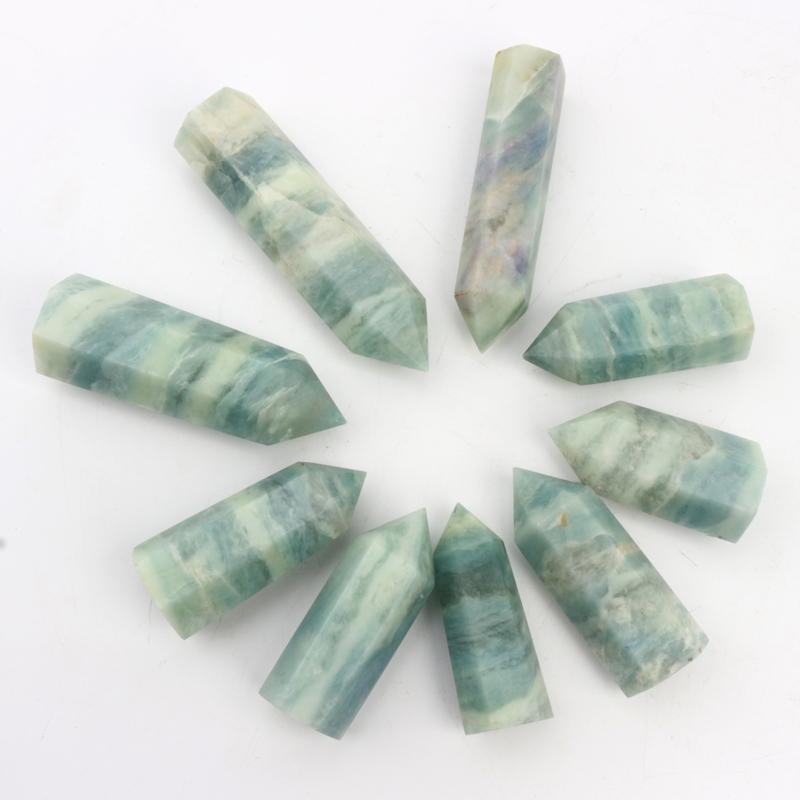 Blue Calcite Towers