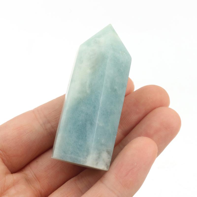 Blue Calcite Towers