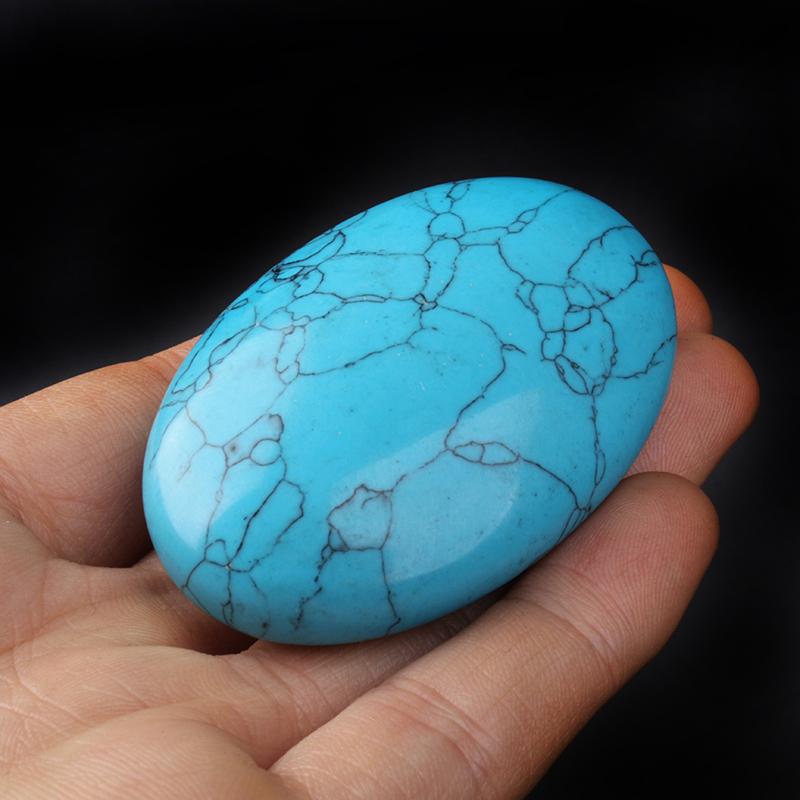 Blue Howalite Palm Stones