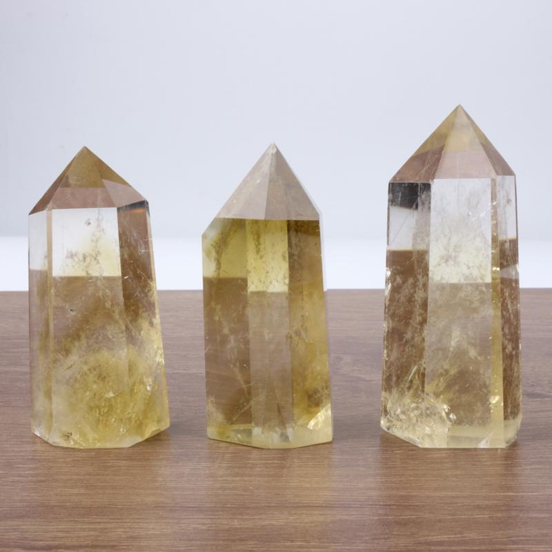 Citrine Natural Grade A+ Towers