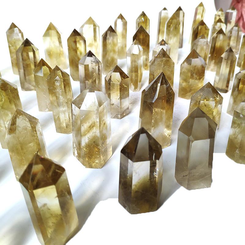 Citrine Natural Grade A+ Towers