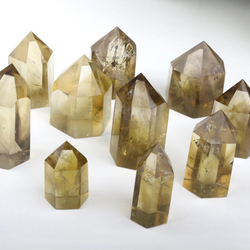 Citrine Natural Grade A+ Towers