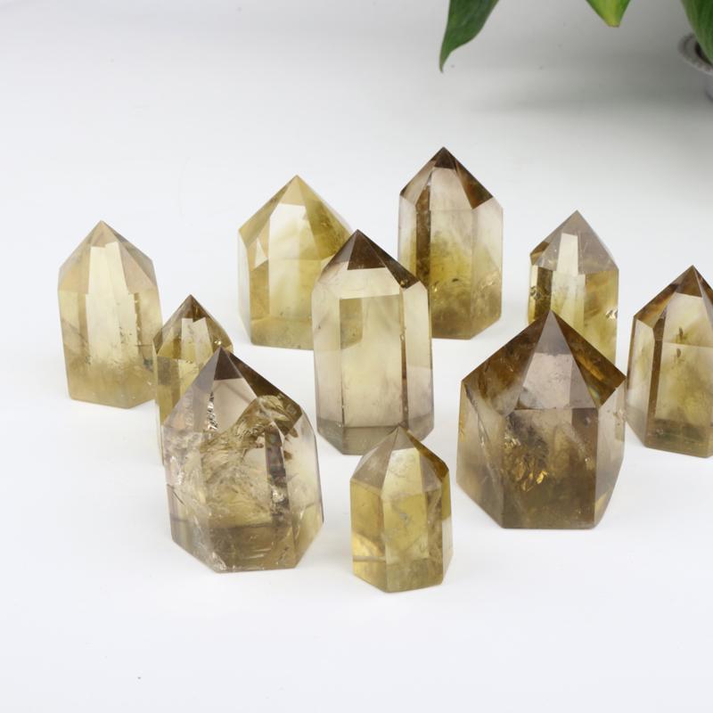 Citrine Natural Grade A+ Towers