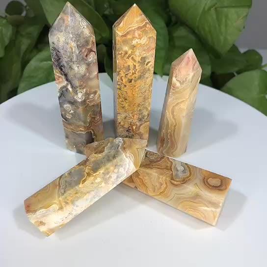Crazy Lace Agate Towers