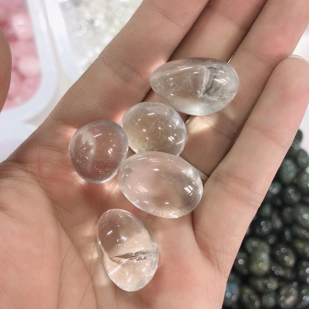 Clear Quartz Tumbled Stones