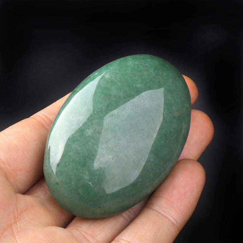 Green Aventurine Palm Stones