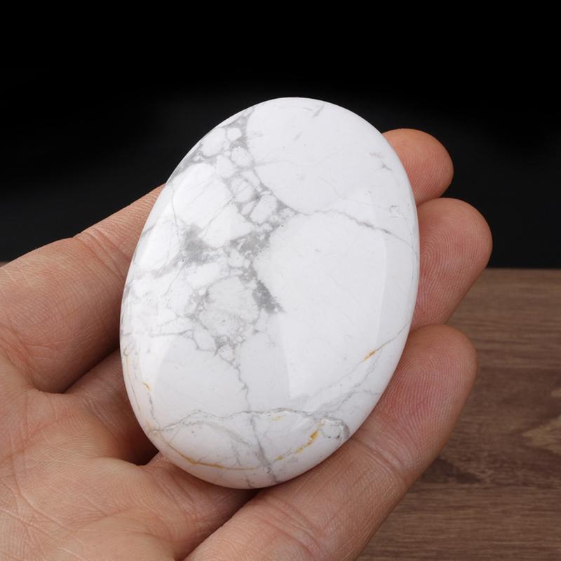 Howalite Palm Stones