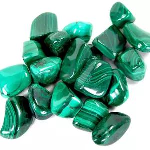 Malachite Tumbled Stones