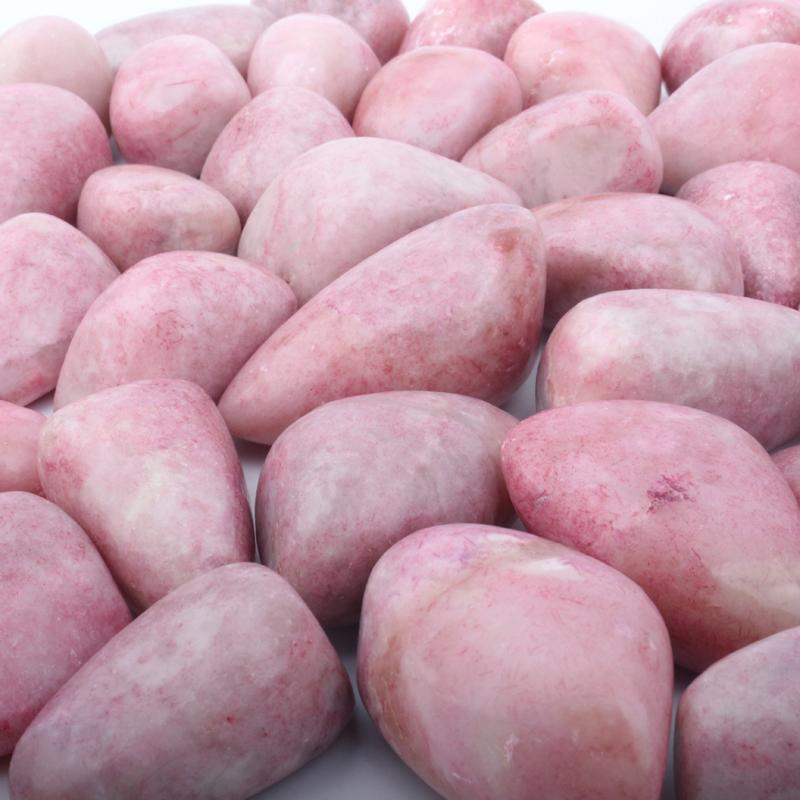 Pink Opal Tumbled Stones