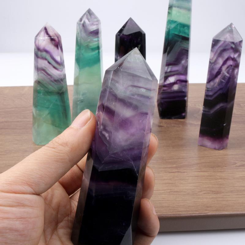 Rainbow Fluorite Towers