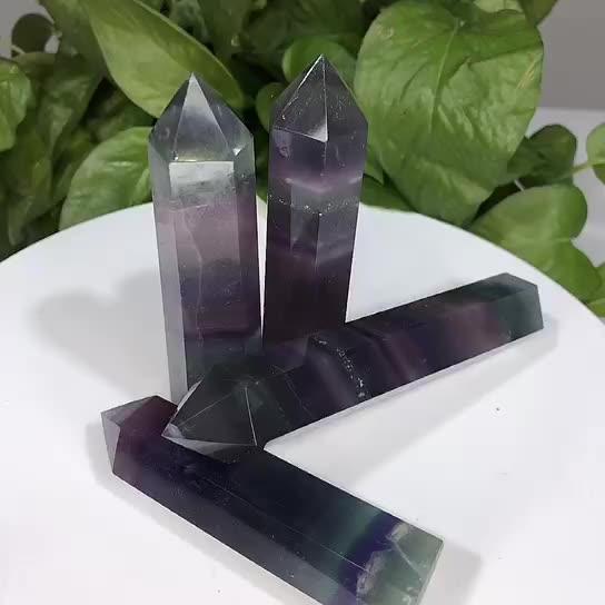 Rainbow Fluorite Towers