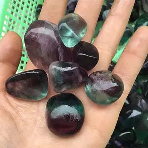Rainbow Fluorite Grade A Tumbled Stones