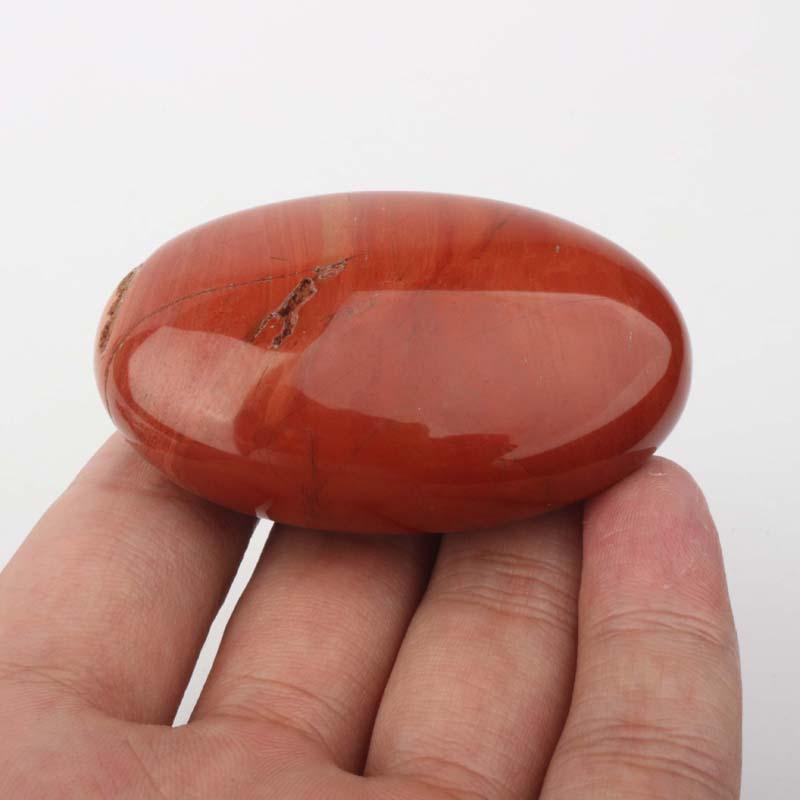 Red Jasper Palm Stones