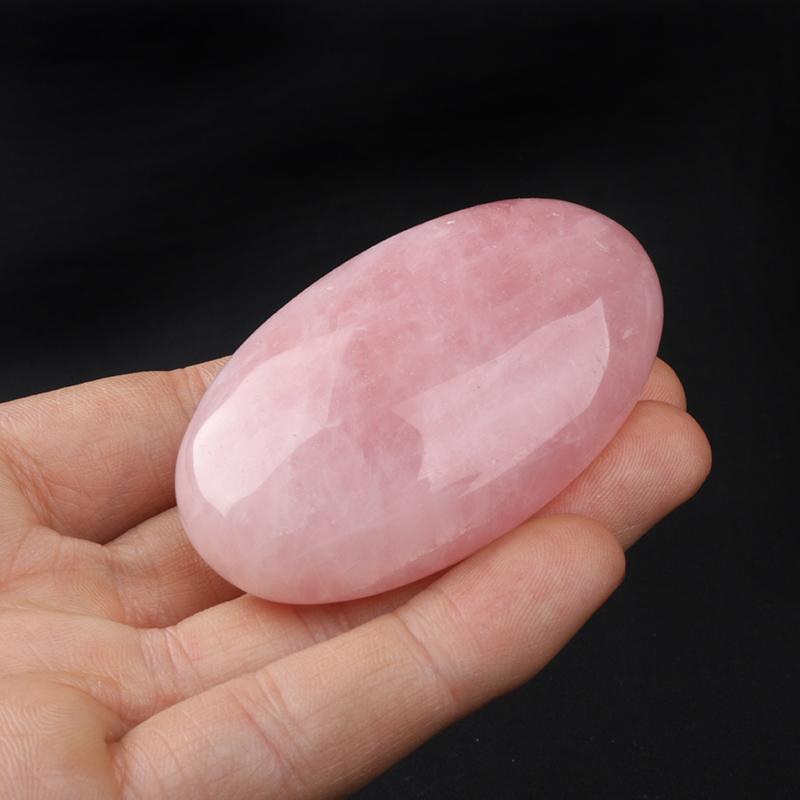 Rose Quartz Palm Stones