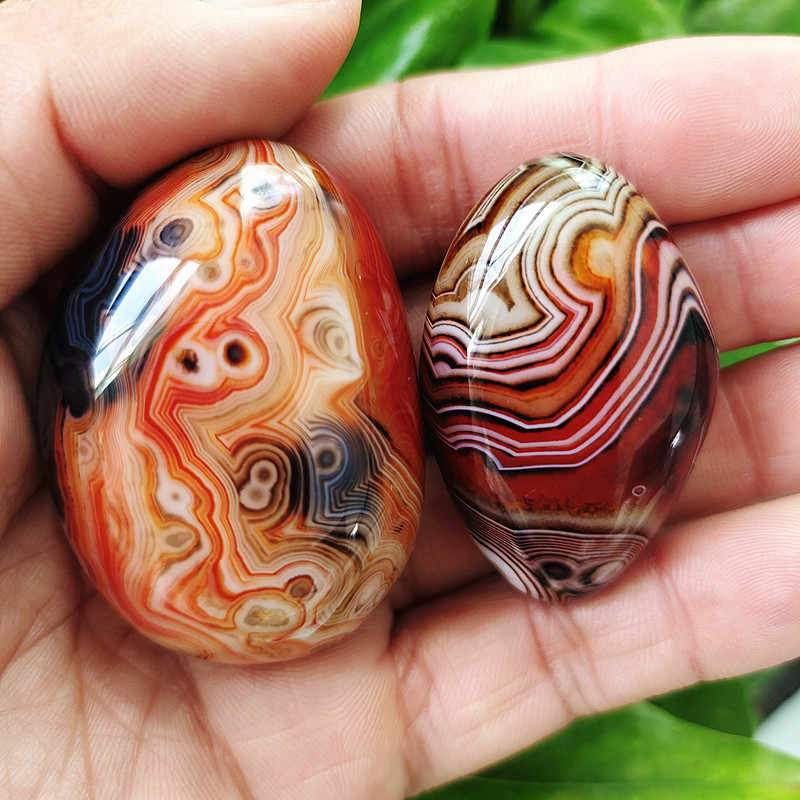 Sardonyx - Carnelian & Agate Palm Stones
