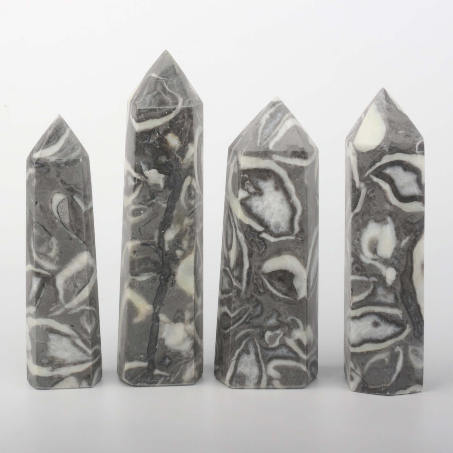 Thousand Eye Jasper "Tibetan Fairy Tears" Towers