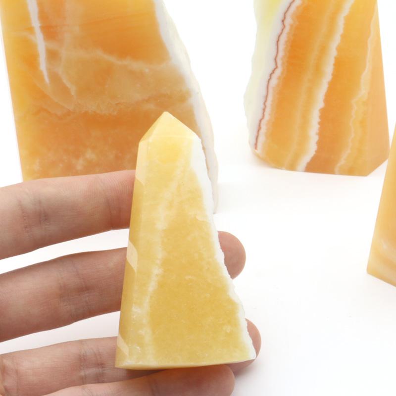 Yellow/Orange Calcite Towers
