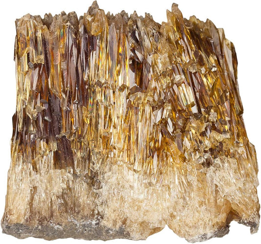 Amber Calcite