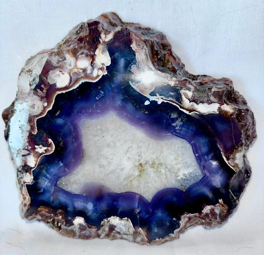 Blue Flower Agate