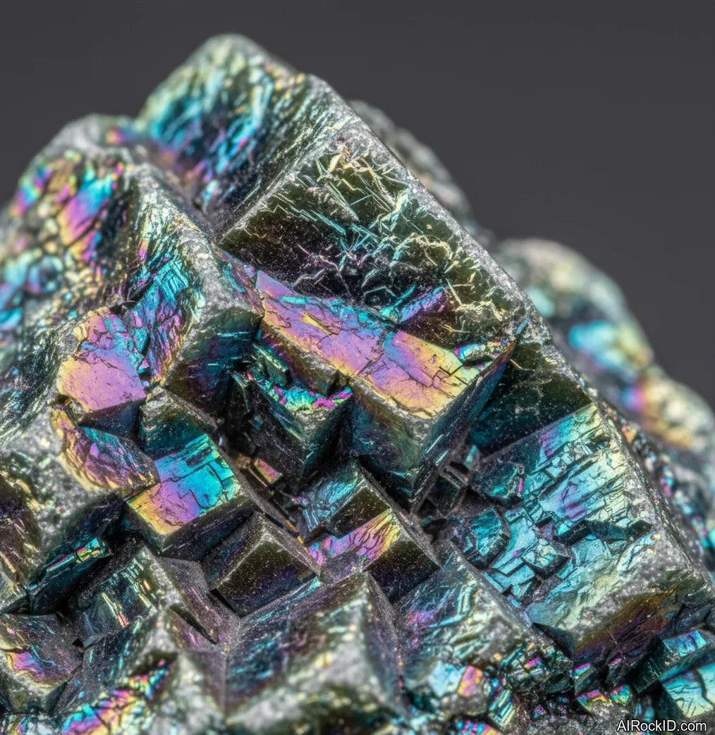Iridescent Calcite