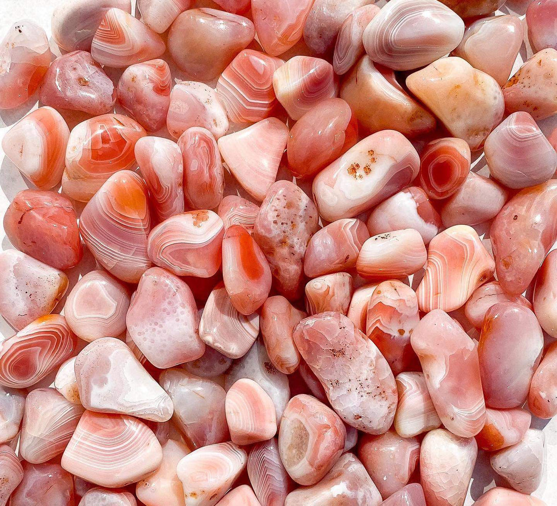 Pink Botswana Agate