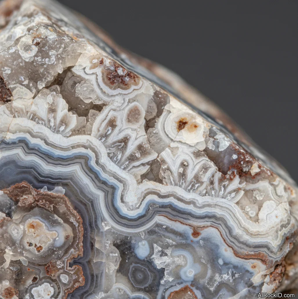 Silver Lace Agate