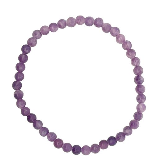 Lepidolite 4mm Bracelet