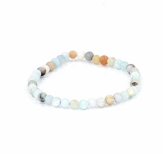 Mixed Amazonite 4mm Bracelet