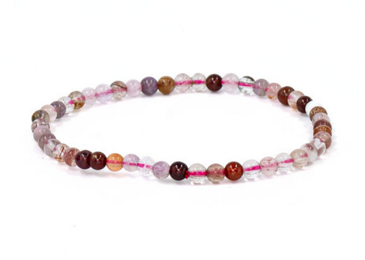 Mixed Tourmaline 4mm Bracelet