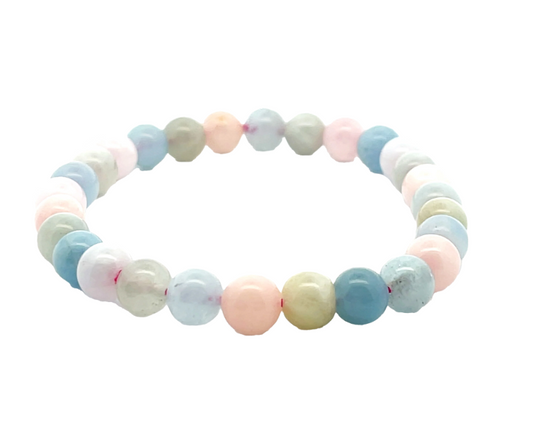 Morganite 8mm Bracelet