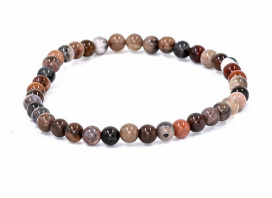 Petrified Wood 8mm Bracelet