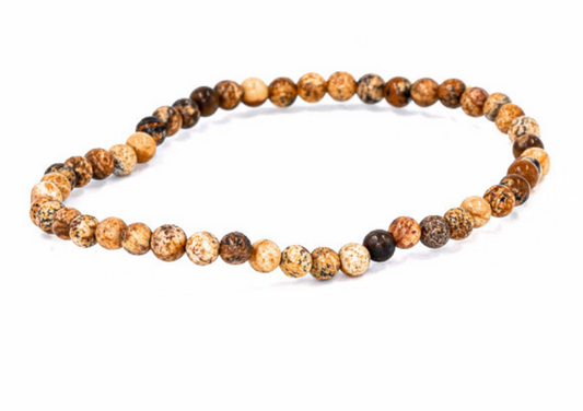 Picture Jasper 4mm Bracelet