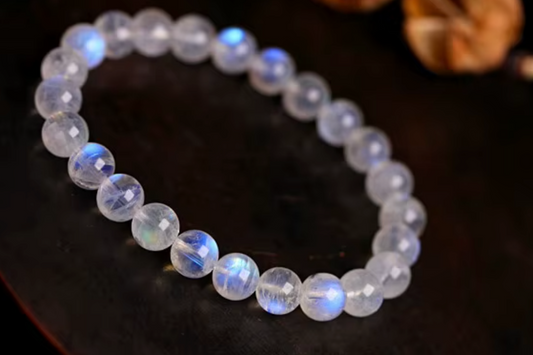Rainbow Moonstone 6mm