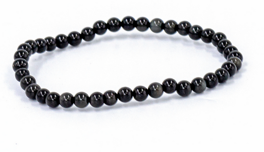 Rainbow Obsidian 4mm Bracelet