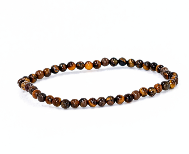 Yellow Tiger Eye 4mm Bracelet