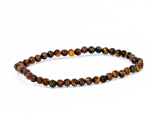 Yellow Tiger Eye 4mm Bracelet