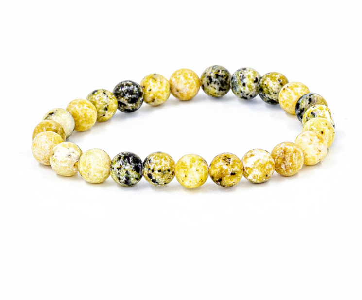 Yellow Turquoise 8mm Bracelet