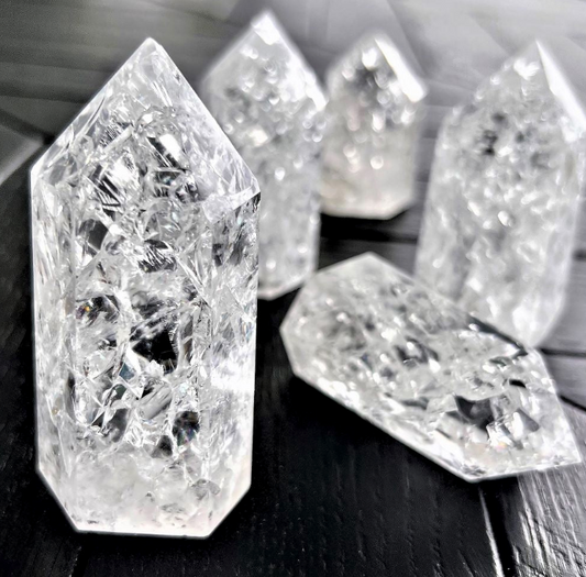 Fire and Ice Quartz Tower