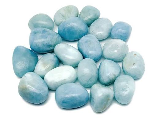 Aquamarine Tumbled Stones